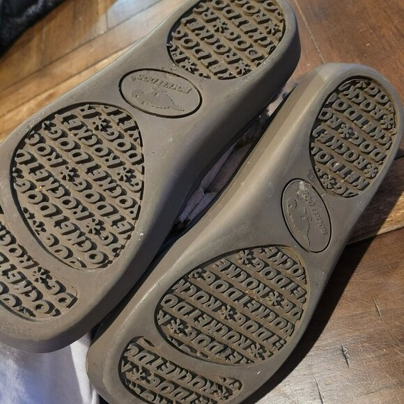 Rocket Dog Tan Faux Fur-Lined Slippers Size 6M - Picture 3 of 5